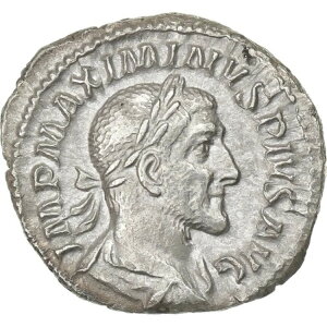 [#1507092] Maximinus I Thrax�A�f�i���E�X�A235-236�A���[�}�A�V���o�[�AAU�ARIC:12