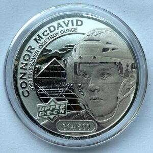 2017�N Upper Deck Grandeur NHL �t�@�C���V���o�[�R�C�� - �R�i�[�E�}�N�f�C�r�b�h #314/500 �t���X�e�b�h