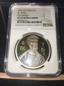 2010N jEG 2h݁AZgs[^[AFA1IX .999Ag NGC**PF-69 UC**