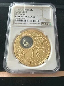 2013N jEG 2h K^̏ 1IX .999Ag NGC**PF-70 UC