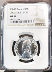 1984N C^A Vo[ 500 RuXD NGC MS 69 󏭃gbv|bv1