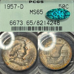 MS65 CAC 1957-D 50Zg tN n[t_[APCGS 2.2 Gen 2 p[c O[x - g[