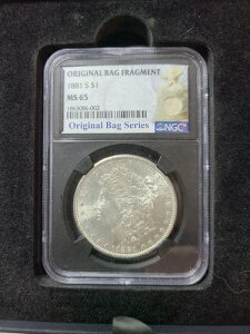 1881N S K $1 NGC MS65 IWiobOtOg ubNx
