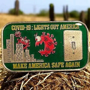 CMG�~���g COVID-19 ���C�g�A�E�g�A�����J 1�I���X 999 �V���o�[�G�i�����o�[ �X�p�[�N���O���[��