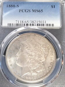 1880�N S �����K����� MS 65 PCGS