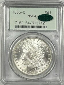 1885-O [K h $1 PCGS MS64 CAC - OGH Gen 2 Âz_[