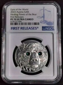 NGC PF70 �I�[�X�g���A 2023�N �A�C�Y�E�I�u�E�U�E���[���h �q�[�����O�p���[ �U�E�x�A �V���o�[�R�C�� S20E