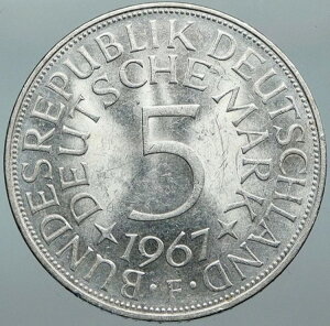 1967�N F �h�C�c ���B���e�[�W �E�B���O�h�C�[�O�� �I�[���h�h�C�c ���[�W 5�}���N �V���o�[�R�C�� i88539
