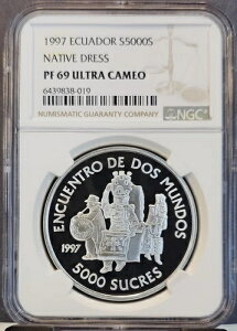 1997N GNAh Vo[ 5000 XN ߑ NGC PF 69 EgJI 󏭃RC