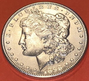 ??1898 O MORGAN??����ȏ�Ȃ��قǑf���炵��??MS SUPERB GEMBU+??���򂪍ۗ���??S150
