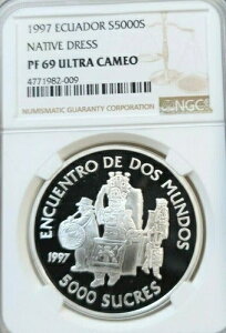 1997N GNAh Vo[ 5000 XN ߑ NGC PF 69 EgJI 󏭃RC!