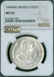 1964 Mo LVR Vo[ X y\ NGC MS67 PQ MAC X|bgX *
