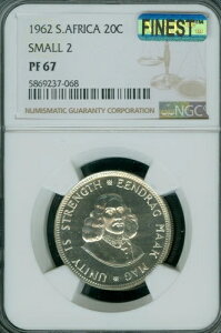 1962N AtJ  20Zg X[ 2 NGC PF67 PQ MAC ō *