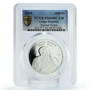RS 1000t w RbhEf[f Ȋw PR69 PCGS  2004N