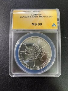 1989N Ji_ [v[t ANACS MS-69 -  - Vo[ - FXu - 1h