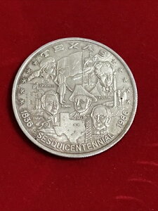 1986年 テキサス州 ローンスター州 1オンス .999 良質金貨 150周年記念 1836年 - 1986年