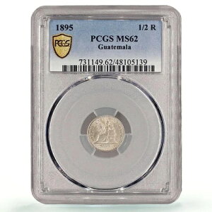 OAe} 1/2 A ʏݕ x^bh oeB MS62 PCGS  1895