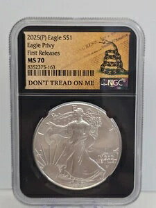 ??2025 (P) Eagle Privy  NGC MS70 XyVuDon't Tread on Mev[x[X??