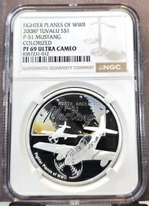 2008N co Vo[ 1h 񎟐E퓬@ P51 }X^O NGC PF 69 EgJI