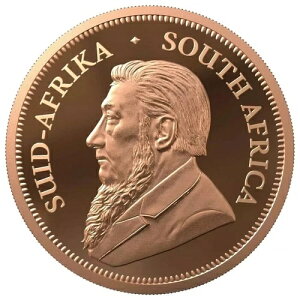 2024年南アフリカ クルーガーランド 1/50オンス プルーフ金貨 - ミントカプセル入り