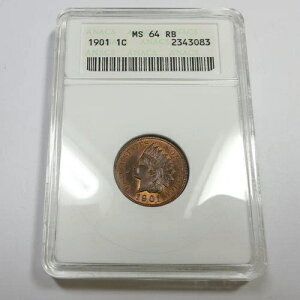 1901N P ANACS \[v{bNX MS64 RB bhuE - CfBAwbh yj[Zg 1ZgRC #55561A