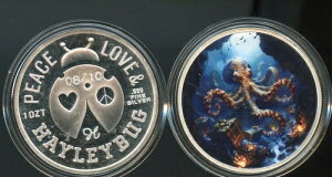 1 �I���X Hayleybug �~���g Apex Kraken UV #3/10 .999 �t�@�C�� �V���o�[ ���E���h ���� 10 ��!!