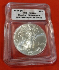 2016 (P) ICG - MS 70 tBftBAŃXgbN ICGF #101 of 500