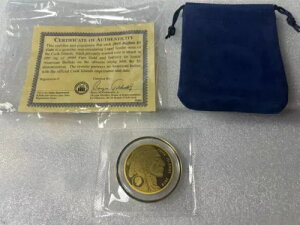 2019�N �N�b�N���� �o�b�t�@���[ 20 MG .9999 �S�[���h $5 ���^�R�C�� �C���f�B�A���w�b�h COA ����