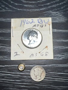 14���S�[���h�A�_�C�������h�t���A1944�N���}�[�L�����[�w�b�h�_�C���A1962�N��BU MS 65�N�H�[�^�[ - �̔���