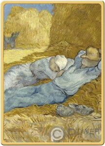 農民の休息 ヴィンセント・マスターピース 1/500オンス金貨 1ドル トケラウ 2022年