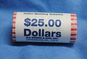 2011年 ジョン・クインシー・アダムス 25コイン ミントロール 大統領金貨 - 未開封