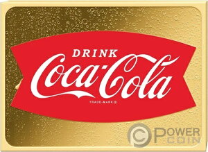 数十年にわたるコカ・コーラの飲み方 1/500オンス金貨 3000フラン チャド 2023年