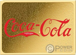 ヘリテージ コカ・コーラ スルー・ディケイド 1/500オンス 金貨 3000フラン チャド 2023年