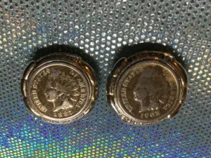 ���B���e�[�W �p�l�b�^ �C���f�B�A���w�b�h 1887 �R�C�� �S�[���h�g�[�� ���C���X�g�[���t���[�� �N���b�v�I���C�������O