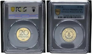 20 �t�F�j�b�q 1985-A DDR PCGS PR66DCAM �|���b�V���v���[�g 113544