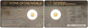 �������_ 10 FRW �S�[���h 2017 ���E�̃A�C�R�� �J���K���[ �~���g 126281-