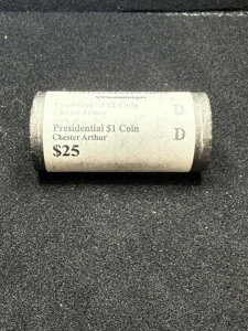 2012年 D チェスター A アーサー 未開封 25枚入り ミントロール 大統領金貨