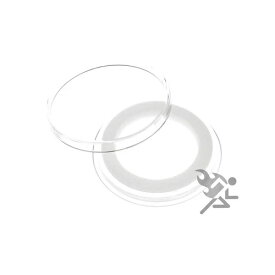 （50）エアタイト23mmホワイトリングコインホルダーカプセル1/4オンスゴールドリベルタッド用