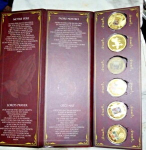 Civitas Vaticana Pater Noster ���W�p�S�[���h �R�C�� �Z�b�g�A5/6 �������ACOA �Ȃ�