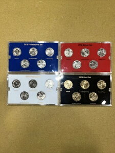 2016年 アメリカ ザ・ビューティフル ミントエディション プルーフセット P、D、ゴールド、プラチナ コイン 20枚