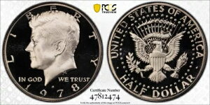1978N S 50Zg PlfB n[t_[ PCGS PR69DCAM S[hV[hgD[r[ی