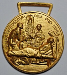 ��[���_�� Infirmus Eram Et Visitastis Me Gold