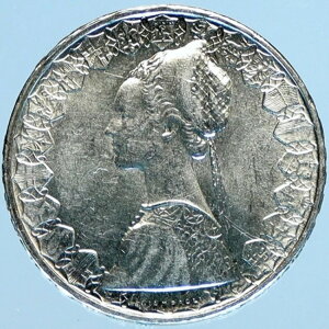 1965年 イタリア クリストファー・コロンブス号 アメリカ発見 シルバー 500リラ コイン i98480