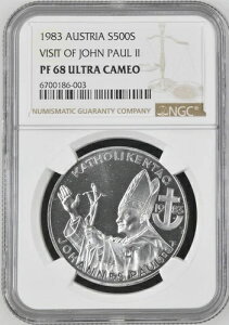 1983NI[XgA v[t 500VO - cWEEpE2K - NGC PF 68 UC
