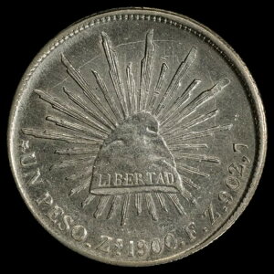 1900-Zs FZ LVR 1 y\ PCGS AU ڍ KM-409.3 - Lbv & CY x^ (60526)