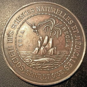 ⃁_ - St? Des Sciences Naturelles Et M?dicales TRIA REGNA 1909 !!