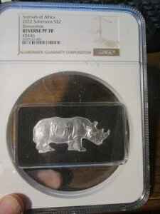 �A�t���J�̓��� �T�C 2022�N ��� 1�I���X �\���������� 2�h�� Rev PF70 NGC