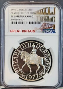 1977N CMX  25yX  60NLO NGC PF 69 EgJI