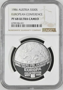 1986NI[XgA500VOv[t - [bpc - NGC PF 68 UC