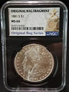 1881N S K NGC MS-64 obOtOg